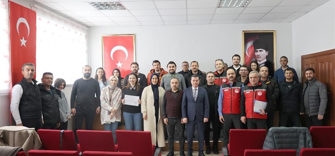 Nevşehir’de Biçerdöver Kontrolörleri Eğitimi Tamamlandı